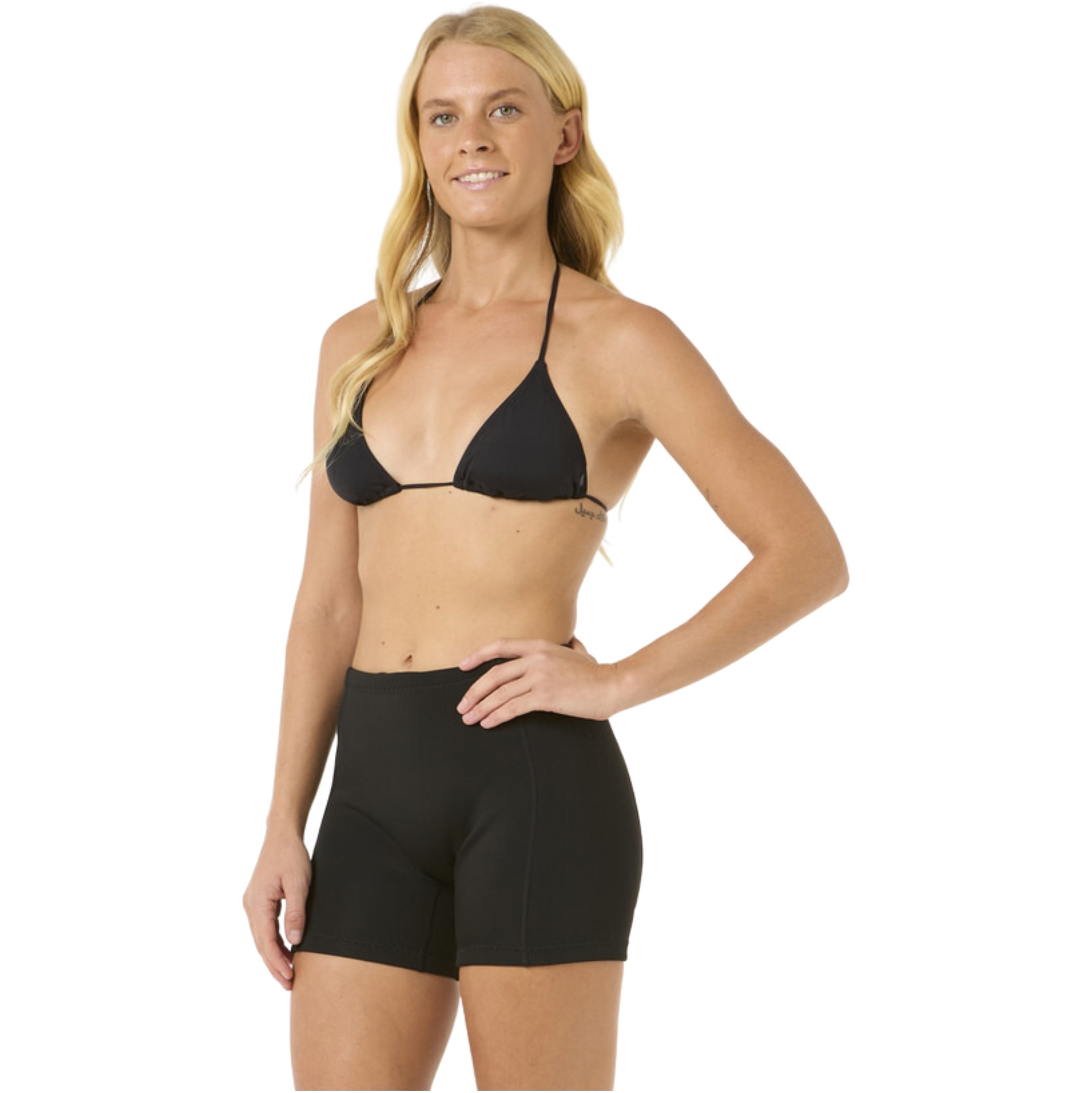 2026 Rip Curl Womens Dawn Patrol 1mm Neoprene Shorts 115WSE - Black